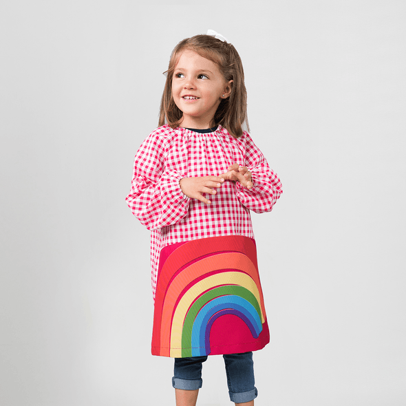 Babero Antibacteriano Bebé Arcoíris