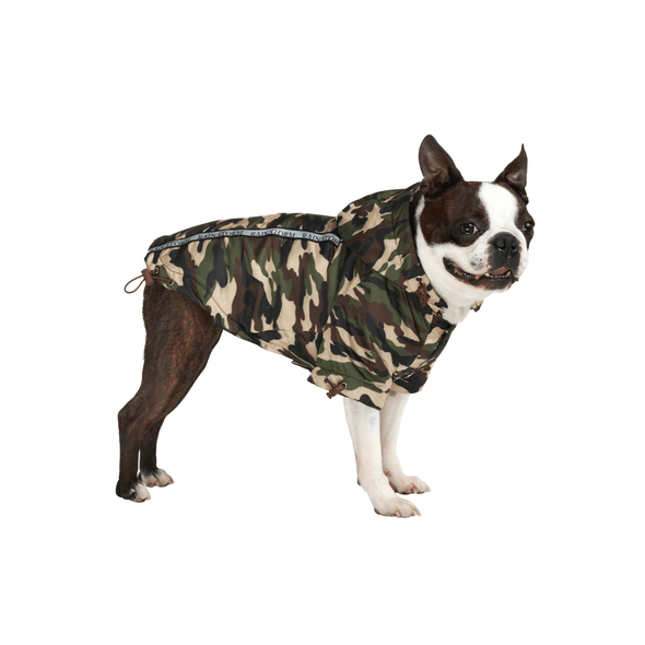Chubasquero Para Perros "Camuflaje"