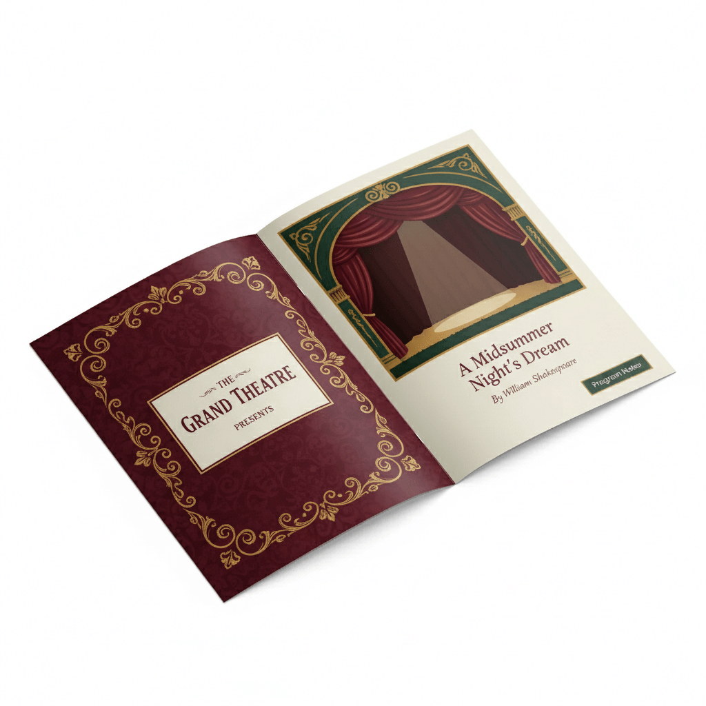 Theatre Programs | 360onlineprint