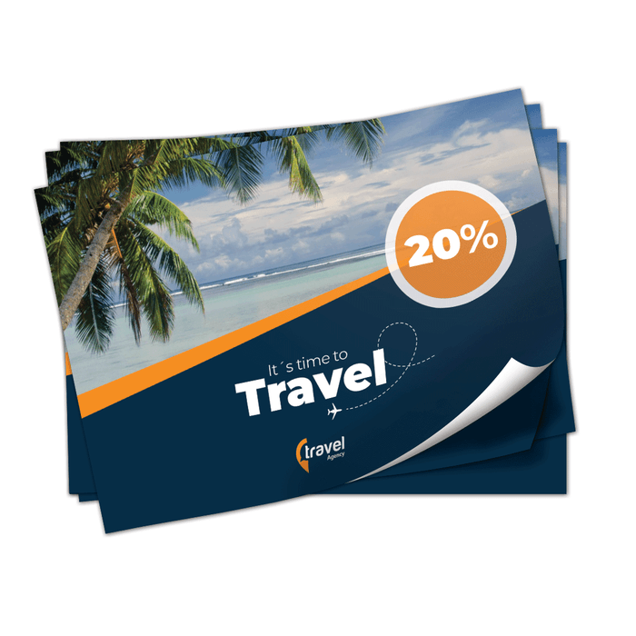 Pin Flyer 5000 Flyers for 37,74 € | Leaflet Printing