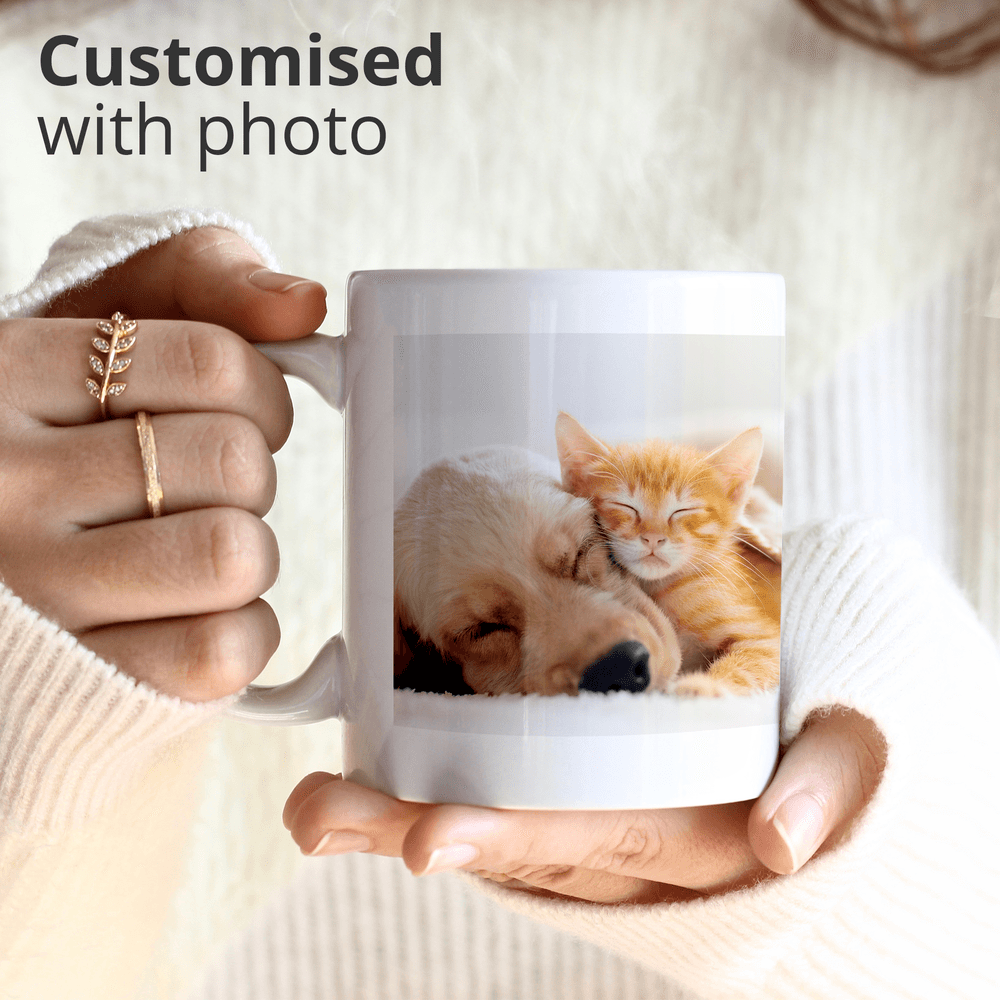 1 Personalized white mugs Best-Seller: $8.03