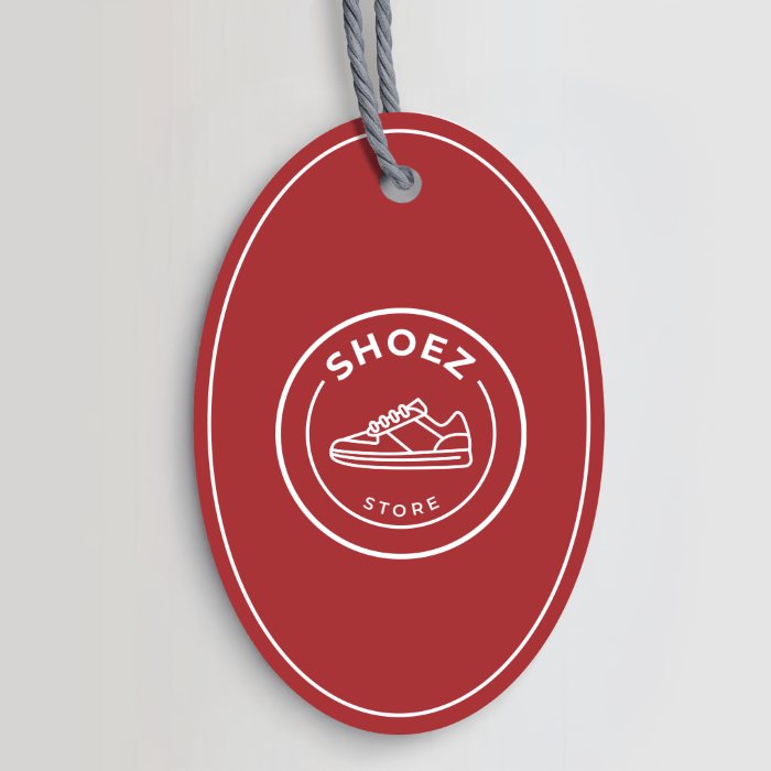 Oval Swing Tags