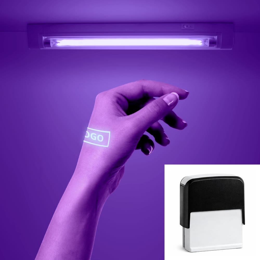Custom Invisble Invisible Stamp Printing | Lowest Prices Guaranteed | BIZAY