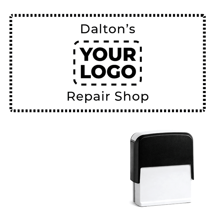 Logotyp- och textstämplar