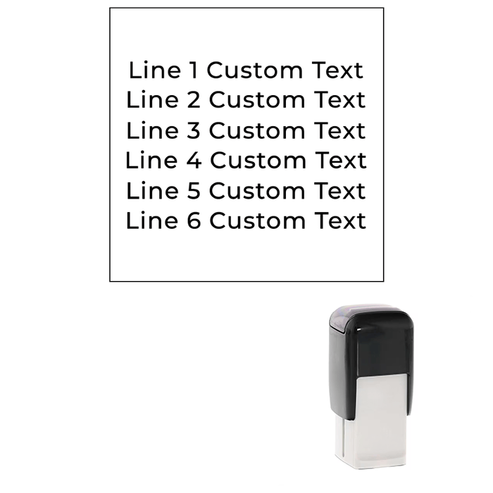 6 Linien Briefmarken