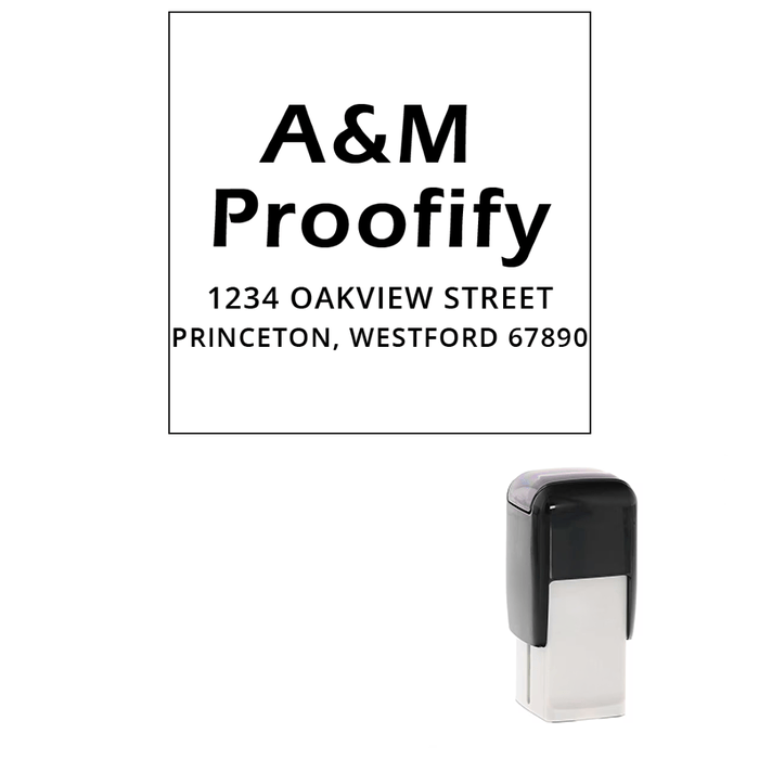 Square Notary Stamps