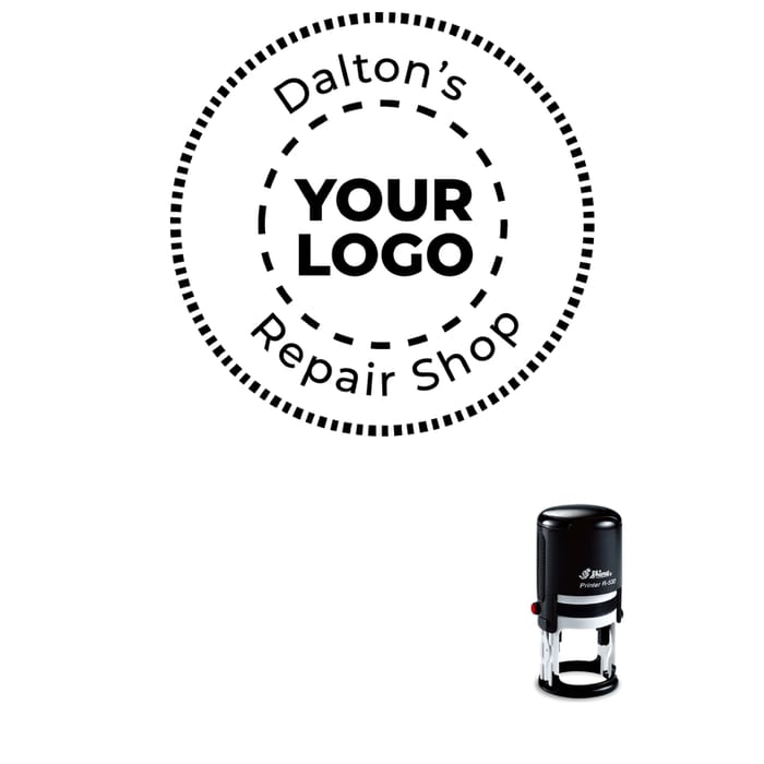 Logo & Text Stamps