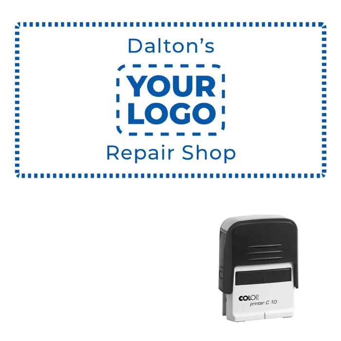 Logo & Text Stamps