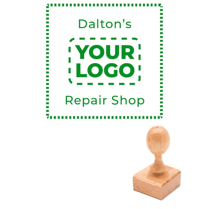 Logo & Text Stamps