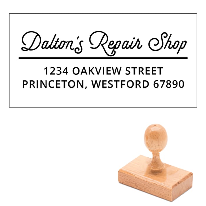 Script Address Stamps
