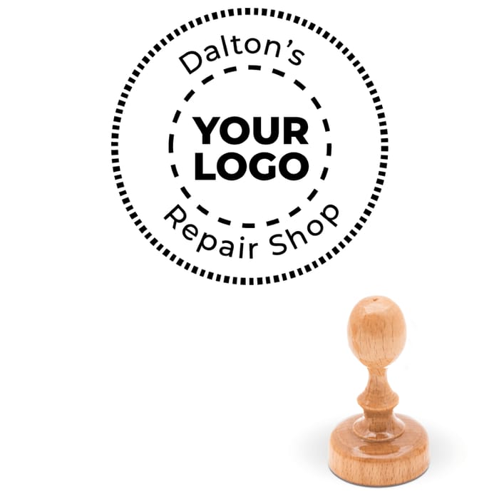 Logo & Text Stamps