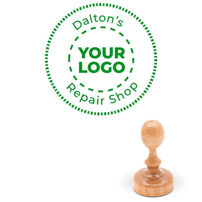 Logo & Text Stamps