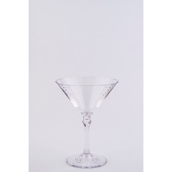 Verre à martini en plastique incassable