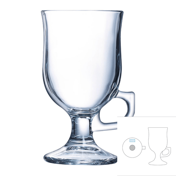Šálek na irskou kávu ve skle - ARCOROC™ - Irish Coffee