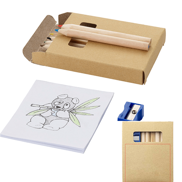 Étui à crayons de couleur