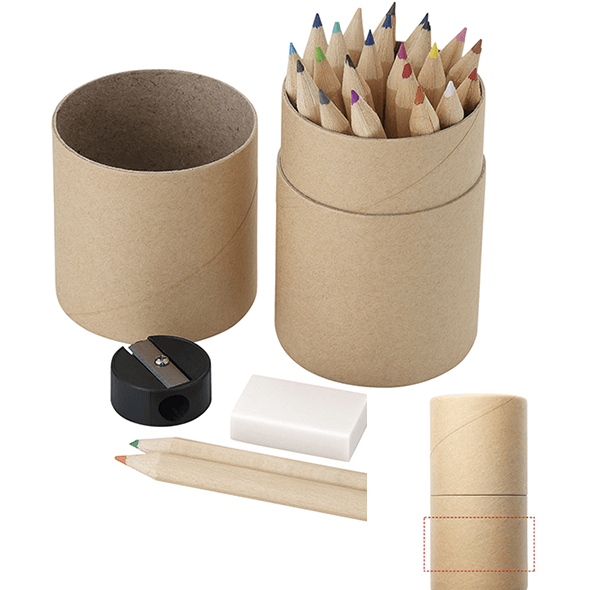 Caixa lapices de color