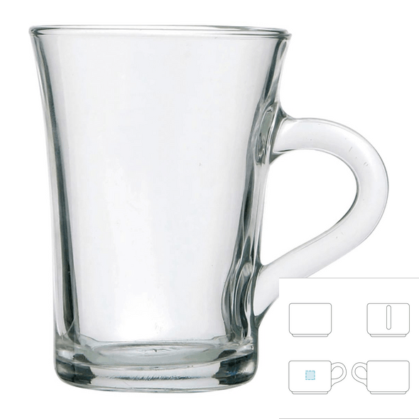 Caneca de chá em vidro - ARCOROC™