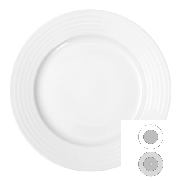 Ceramic marker plate - Roulette H