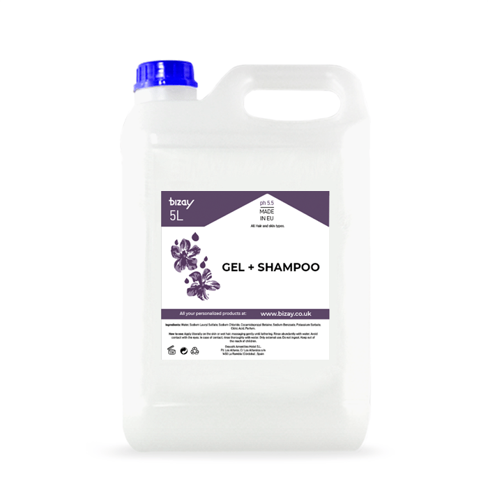 2 in 1 Shower Gel/Shampoo 5L -Fruity