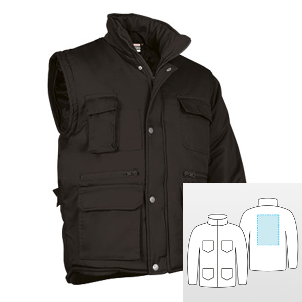 Chaqueta con Múltiples Bolsillos