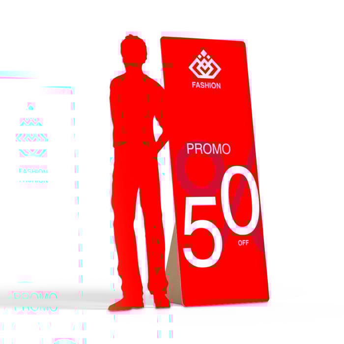 Cartaz Pessoa Tamanho Real