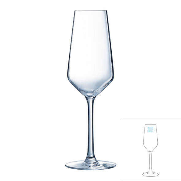 Flute de champanhe em vidro - ARCOROC™ - Vina Juliette
