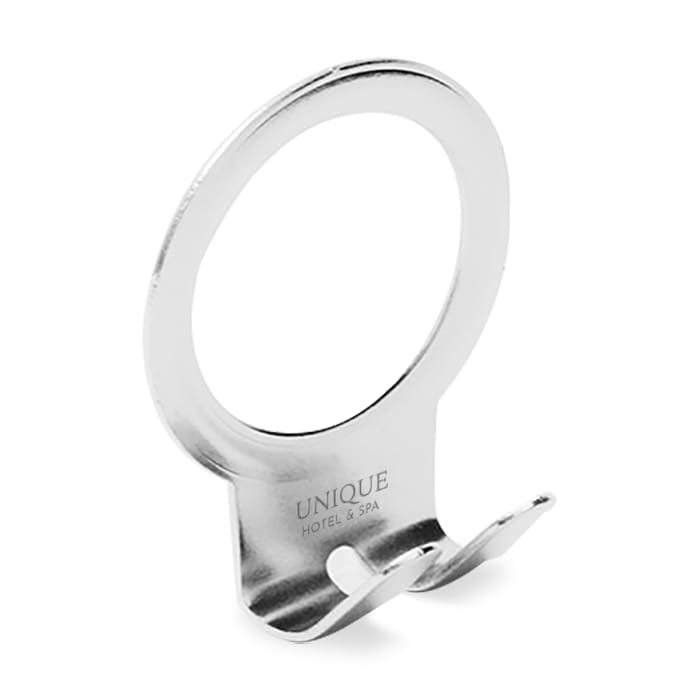 Crochet métallique pour cintre antivol