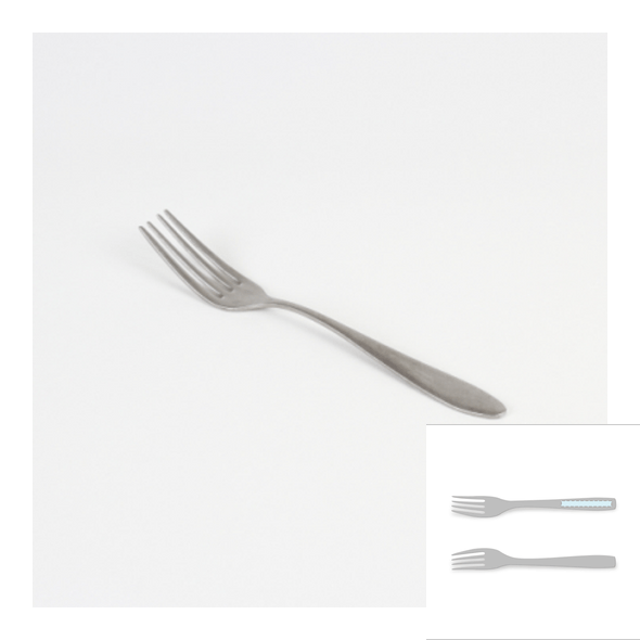 Garfo de sobremesa em inox - Vision Vintage