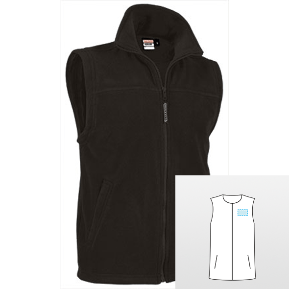 Gilet Personalizzabile Ricamato Result R208X - Unisex Cerniera, Tasche, Antivento - Foto 1
