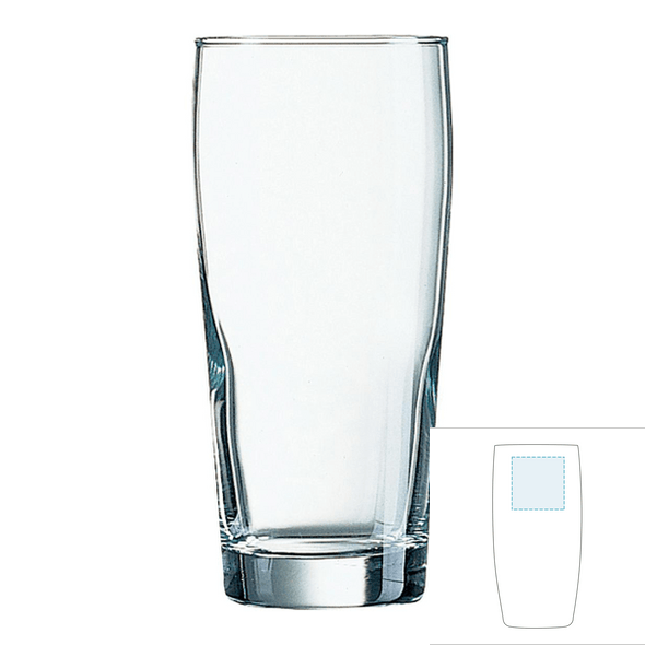 Glass beer glass - ARCOROC™ - Willi Becher