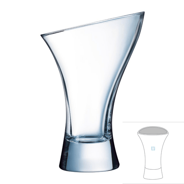 Glass ice cream bowl - ARCOROC™ - Jazzed