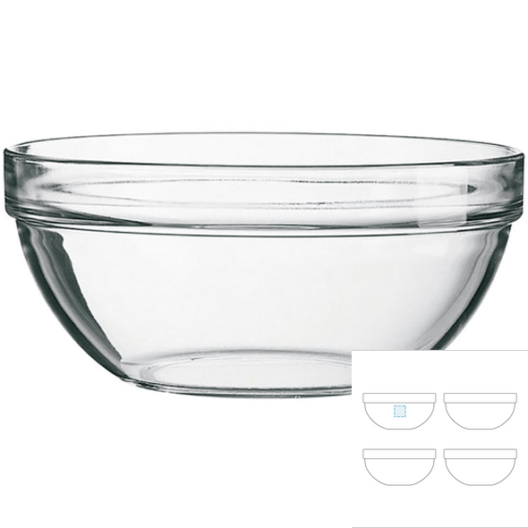 Glass salad bowl - ARCOROC™