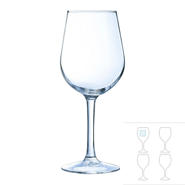 Glass wine glass - ARCOROC™ - Domaine