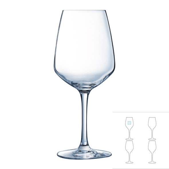Glass wine glass - ARCOROC™ - Vina Juliette