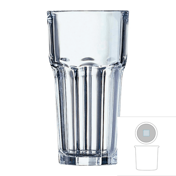 Hoher Glasbecher - ARCOROC™ - Granity