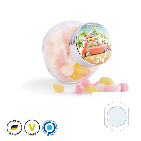 Eco Glass Jar karkkia