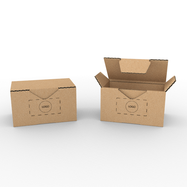 Kartonglådor för post