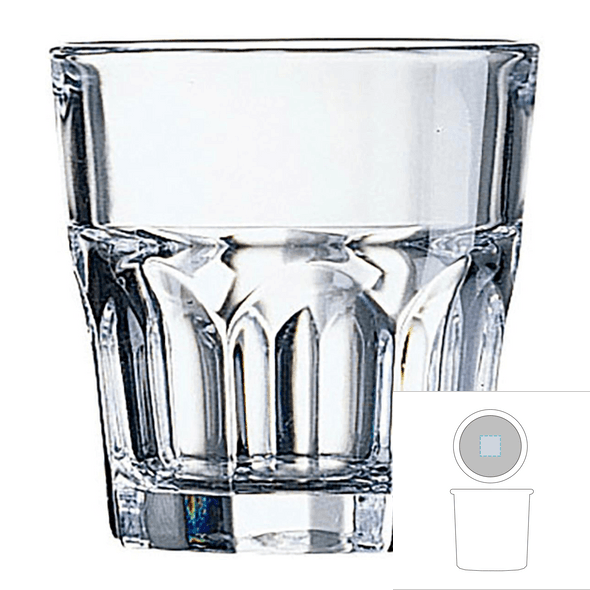 Low glass tumbler - ARCOROC™ - Granity