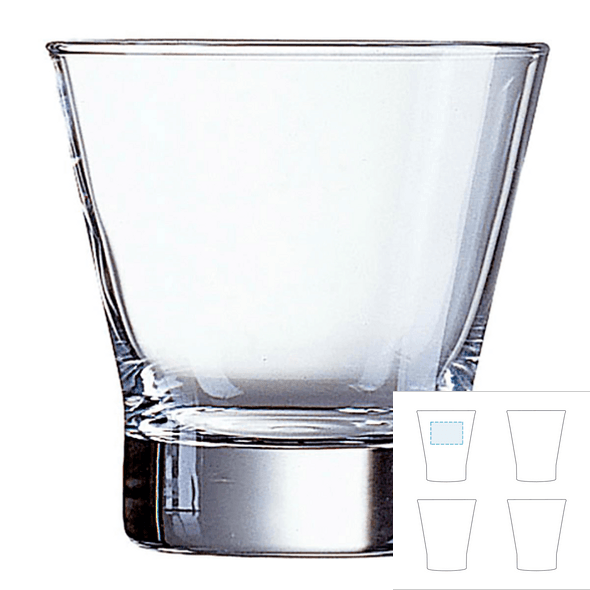 Low glass tumbler - ARCOROC™ - Shetland