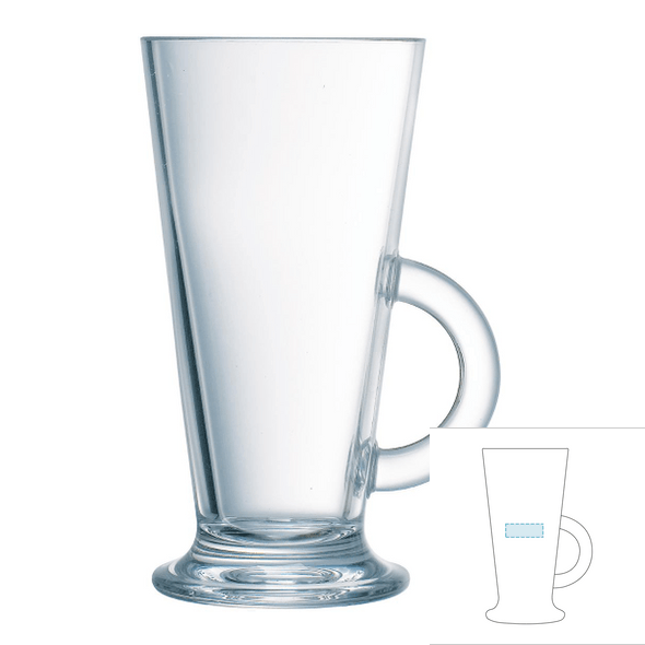 Mug en verre - ARCOROC™ - Latino