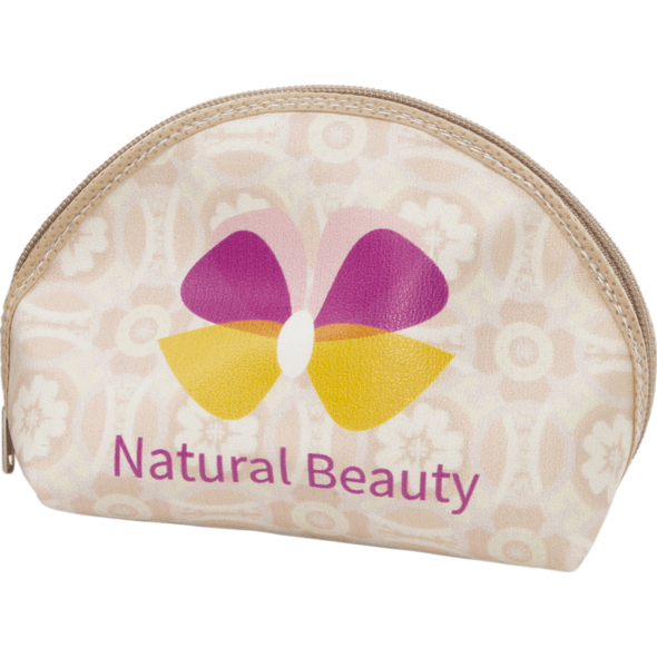 Bolsa mini porta tudo em napa com forro de tnt