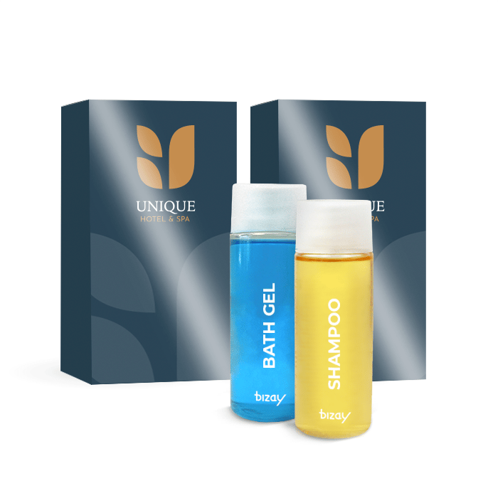 Confezione di bottiglie di shampoo e gel doccia  30ml - URBAN CONCEPT