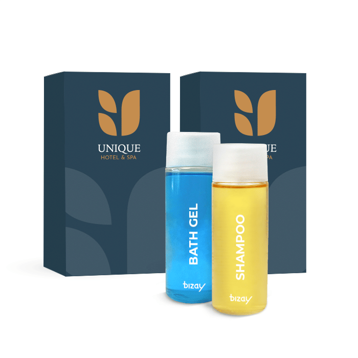 Shampoo och duschgelsflaskor pack  30ml - URBAN CONCEPT