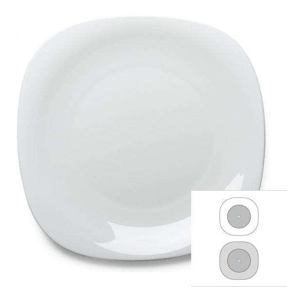 Plato medidor de vidrio -  BORMIOLI ROCCO™  -  Parma