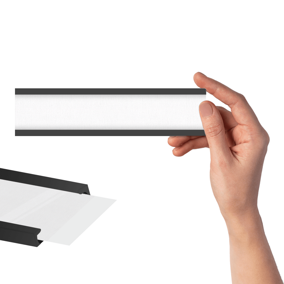 Magnetisk etiketholder