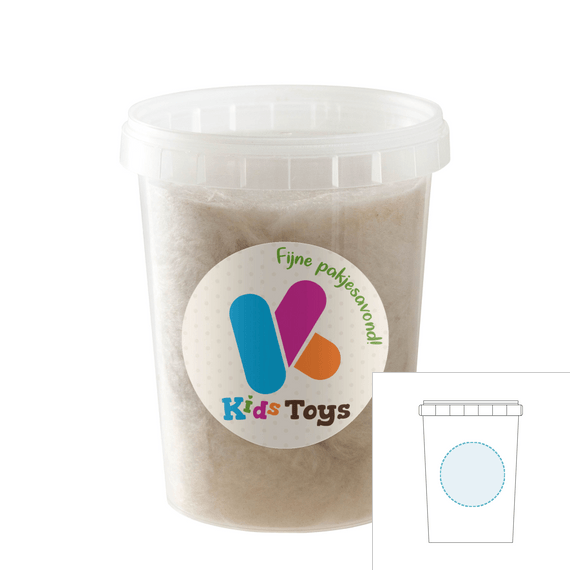 Balde com Algodão Doce