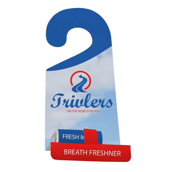 Avvertimento porta con mentine