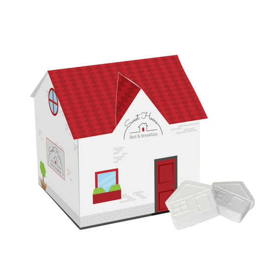 Caixa com Mints - Formato Casa
