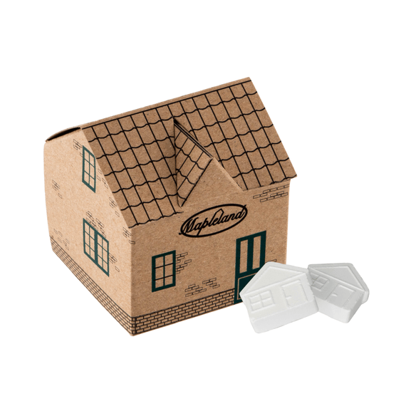 Box med myntverk - husformat