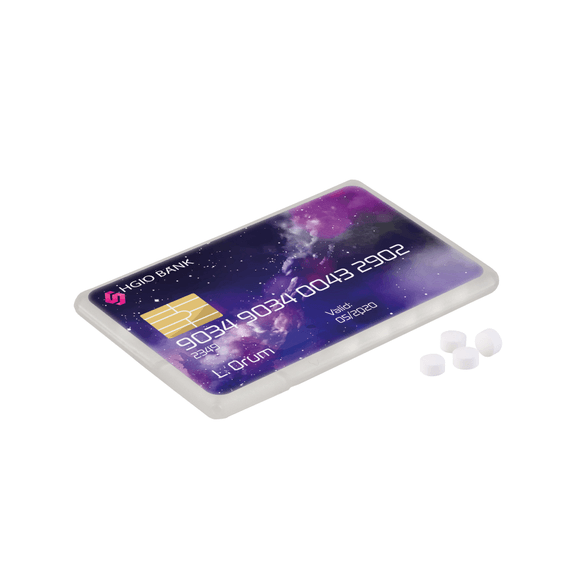 Box with Mints - Credit Card Format